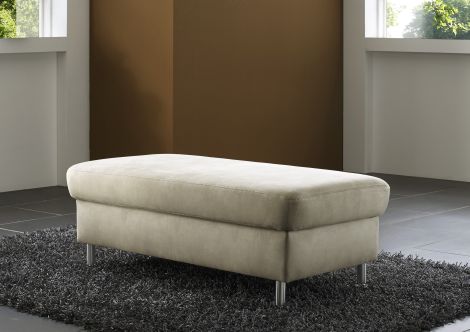 XXL Hocker Z19951-2 - Stoffbezug, aufklappbar, 130x65 cm