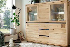 Highboard Wildeiche massiv Z19189-1