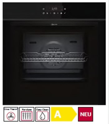 NEFF BACKOFEN MIT PYROLYSE+TOUCHBEDIENUNG € 750,0