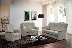 Polstergarnitur Z21887 - Stoffbezug beige