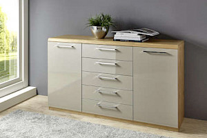 Schlafzimmer Kommode Wildeiche Lack Z21842